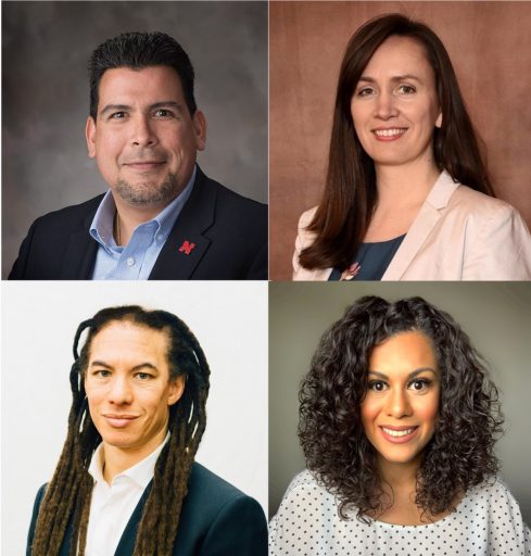 The study's co-authors pictured clockwise from the left: Patricia Homan of FSU, Catherine Garcia of the University of Nebraska, Tyson Brown of Duke University and Marc Garcia  of the University of Nebraska. 