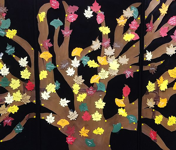 "Tree of Life" from "100 Reasons Why" event held virtually via social media platforms.