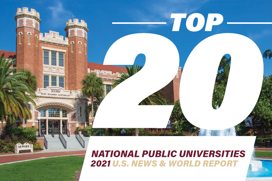 Gade brugervejledning sikring Florida State retains Top 20 status in U.S. News rankings, advances in  several key metrics - Florida State University News