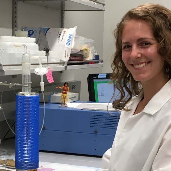 Samantha Howe, a graduate student in Department of Earth, Ocean and Atmospheric Science, who led research into nutrient levels in the Gulf of Mexico.