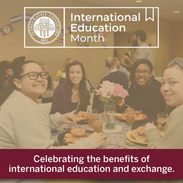International Education Month: Celebrating the benefits of international education and exchange.