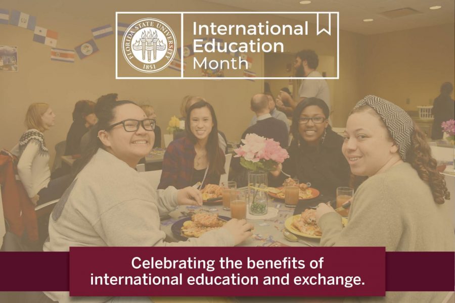 International Education Month: Celebrating the benefits of international education and exchange.