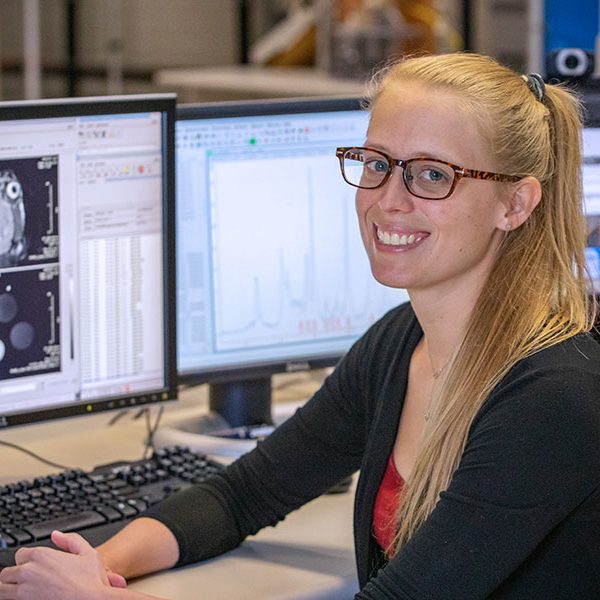 Shannon Helsper, a biomedical engineering student in the FAMU-FSU College of Engineering, has received the Ruth L. Kirschstein Predoctoral National Research Service Award from the National Institutes of Health (NIH). (FSU Photography Services/Bill Lax)