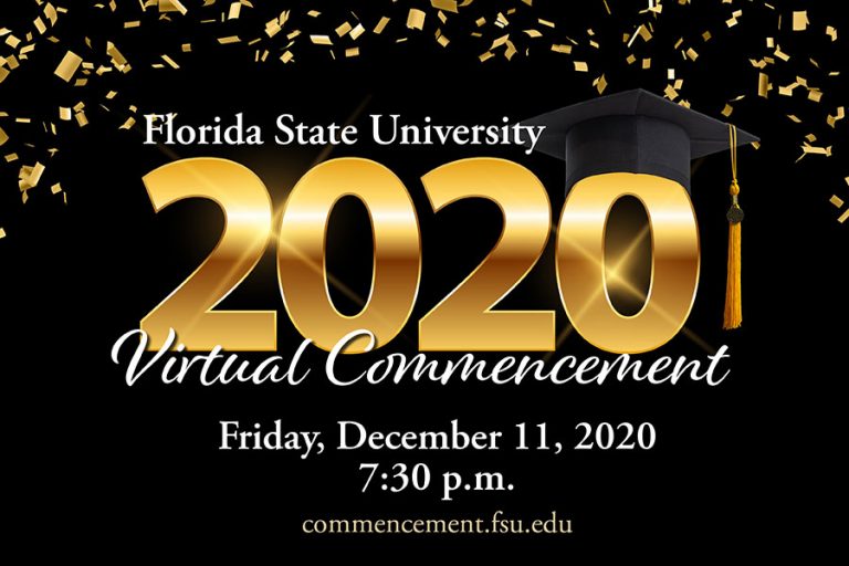 FSU to celebrate Fall 2020 commencement during virtual ceremony Dec. 11