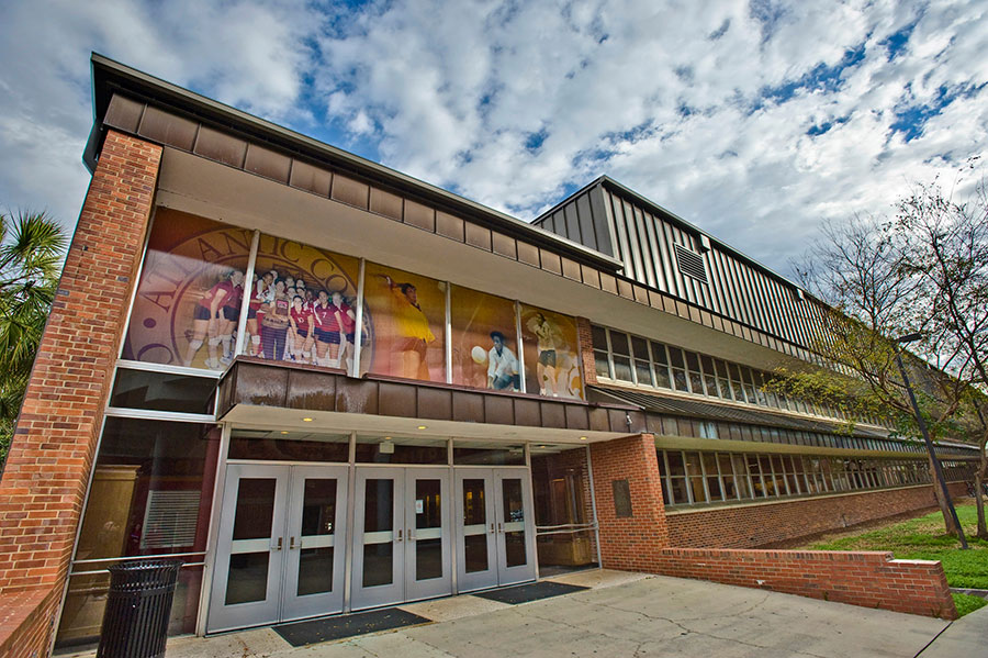 Tully Gymnasium, where the FSU College of Education's Sport Management program is housed. The program will offer a master’s degree in athletic coaching starting in summer 2021. (FSU College of Education)