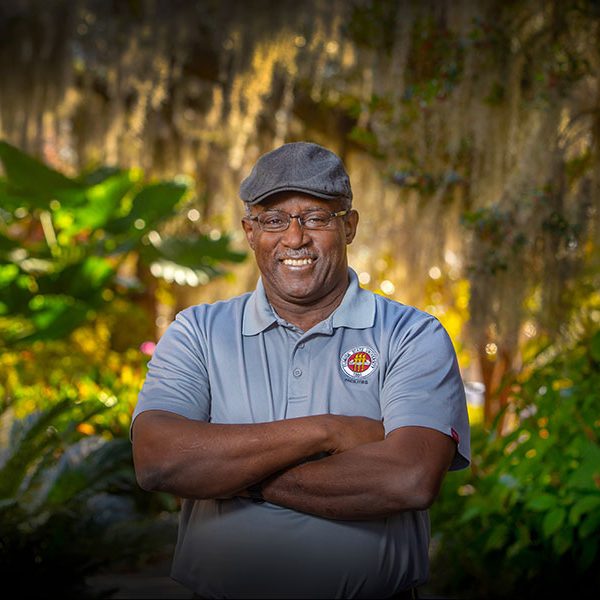 Willie Wiggins, the assistant director for Waste Management, has been a key player in the success of FSU's recycling program, which was recently honored with a Recycling Champion Award. (FSU Photography Services/Bruce Palmer)