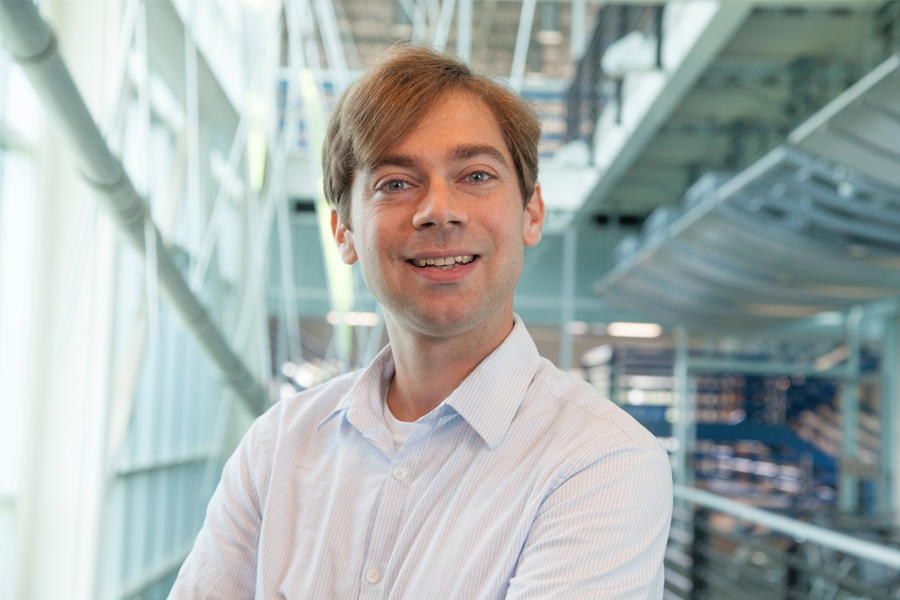 Christian Hubicki, an assistant professor of mechanical engineering at the FAMU-FSU College of Engineering. (FAMU-FSU College of Engineering/Mark Wallheiser)