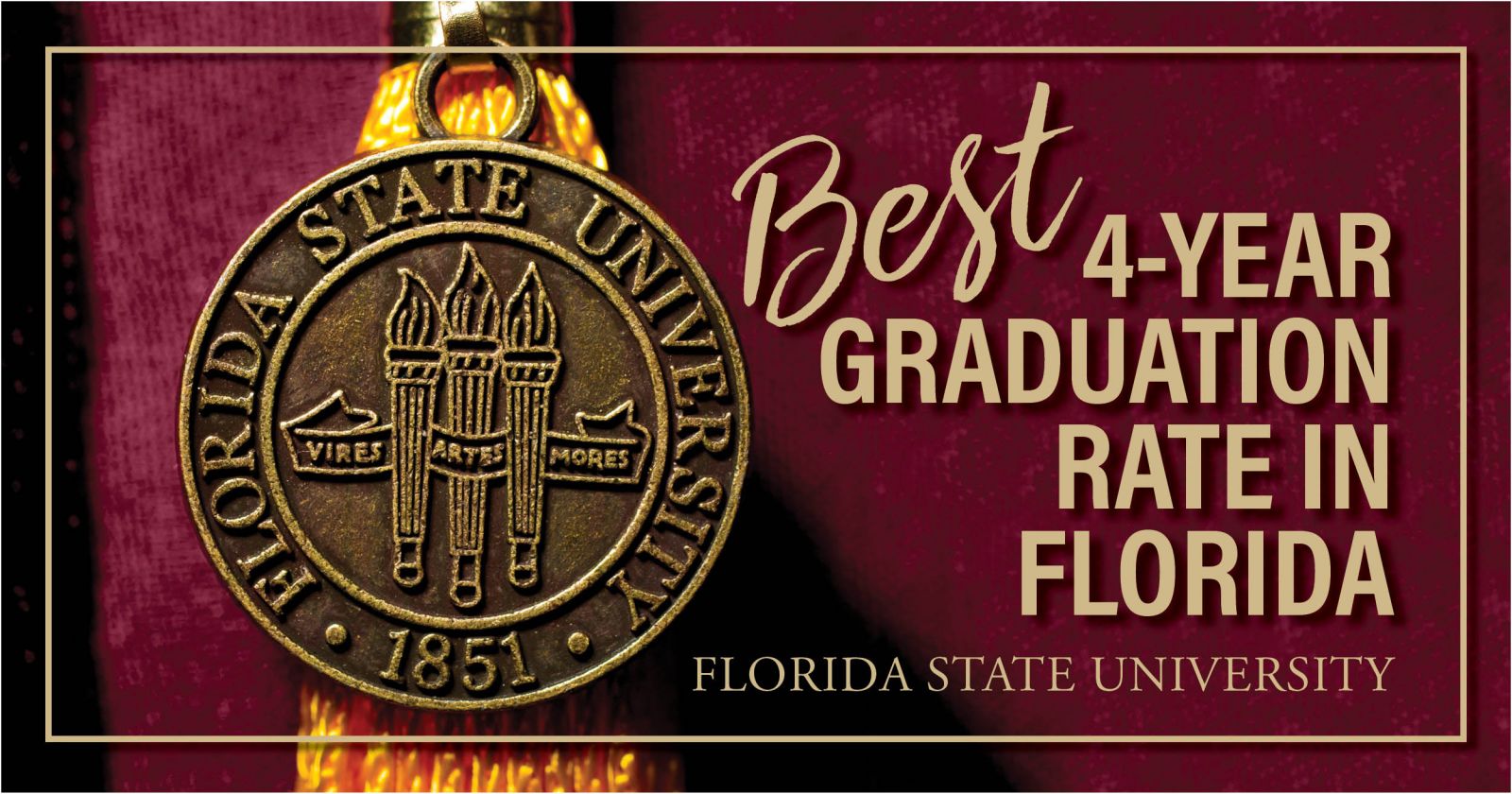 FSU scores top fouryear graduation rate in state of Florida Florida