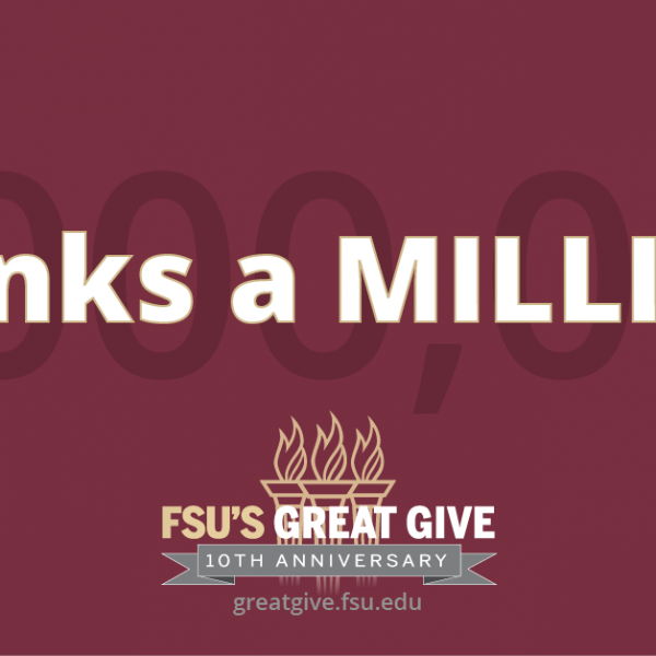 Thanks a Million - Great Give 2021