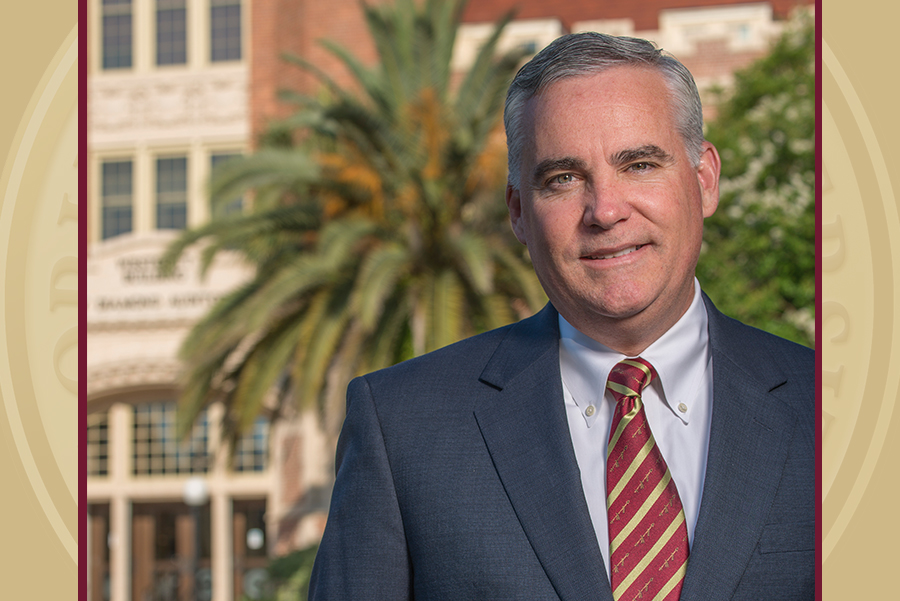 Michael “Mike” Brady, FSU’s Faculty Athletics Representative (Photo courtesy of Ray Stanyard)