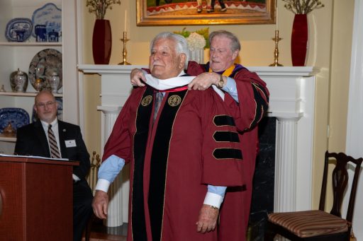 Hold's is the 132nd honorary degree bestowed by Florida State University since its founding 170 years ago.