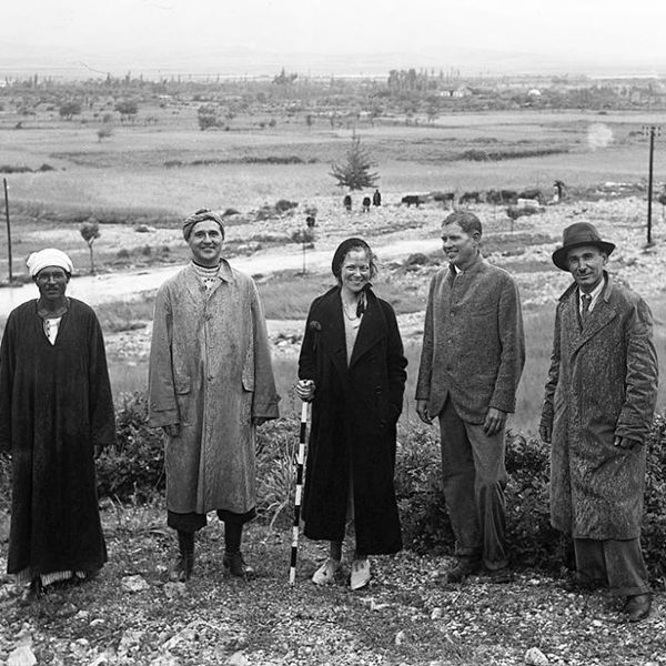 1938, the American and French archeologists in Antakya, Turkey