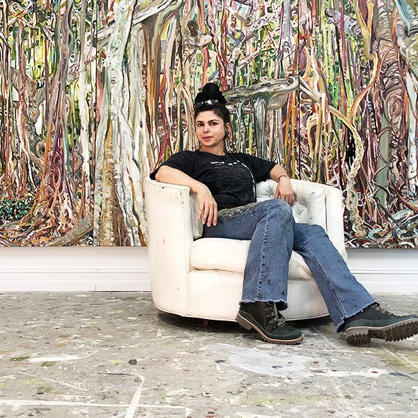 Florida State University’s Lilian Garcia-Roig, an internationally recognized visual artist specializing in painting from the College of Fine Arts. 