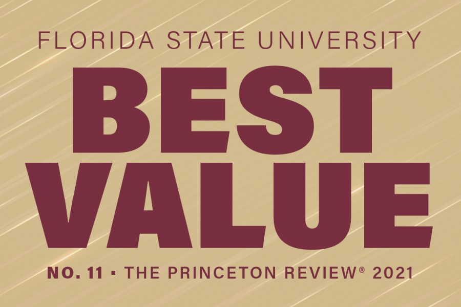 Florida State University Best Value No. 11 The Princeton Review