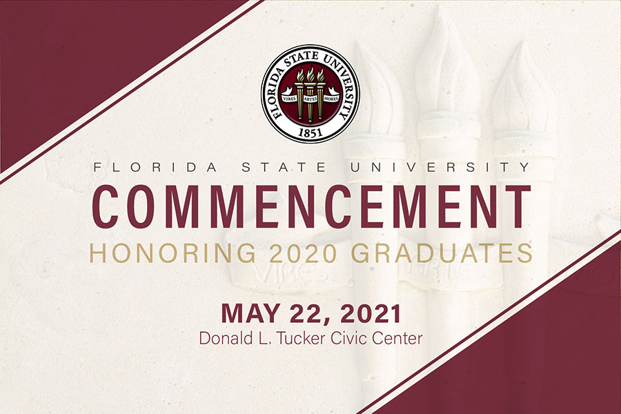 Florida State University Commencement honoring 2020 graduates