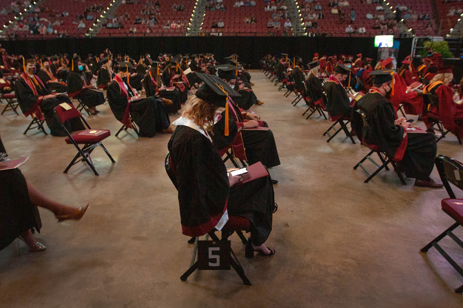 FSU Spring Commencement Friday, April 23, 2021. (FSU Photography Services)