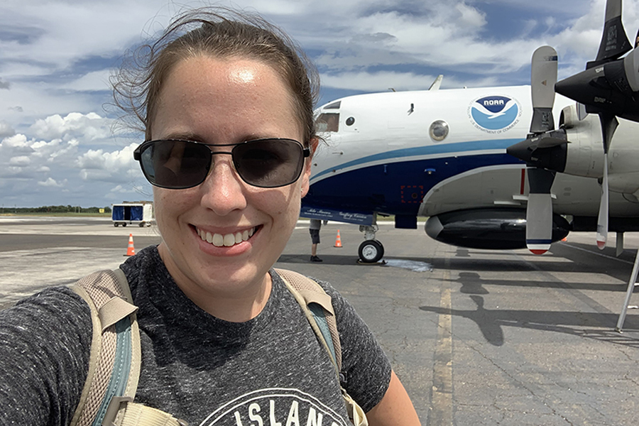 Allison Wing, assistant professor in the FSU Department of Earth, Ocean, and Atmospheric Science. (Courtesy of Allison Wing)