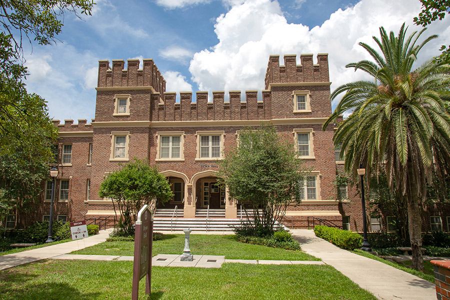 Bryan Hall is where the FGEN Noles LLC will be co-located for its first year with the Academic Exploration and Discovery LLC. (FSU Photography Services)