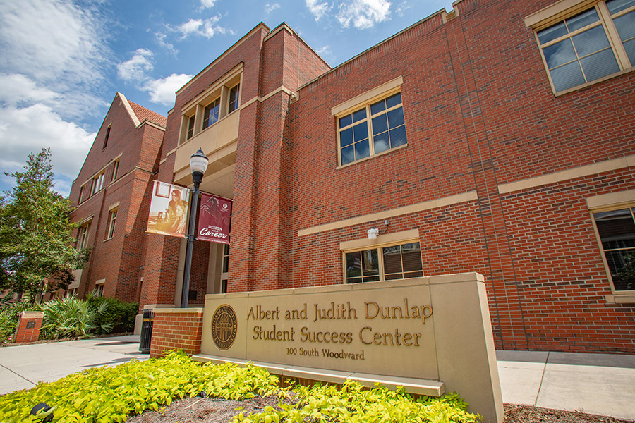 The Dunlap Student Success Center, where the Career Center is located. (FSU Photography Services)