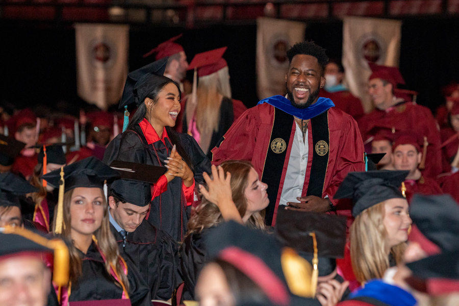 Florida State University graduates celebrate summer commencement Friday, July 30, 2021, at the Donald L. Tucker Civic Center. (FSU Photography Services)