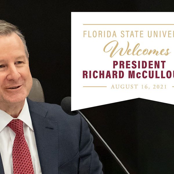 Welcome President Richard McCullough