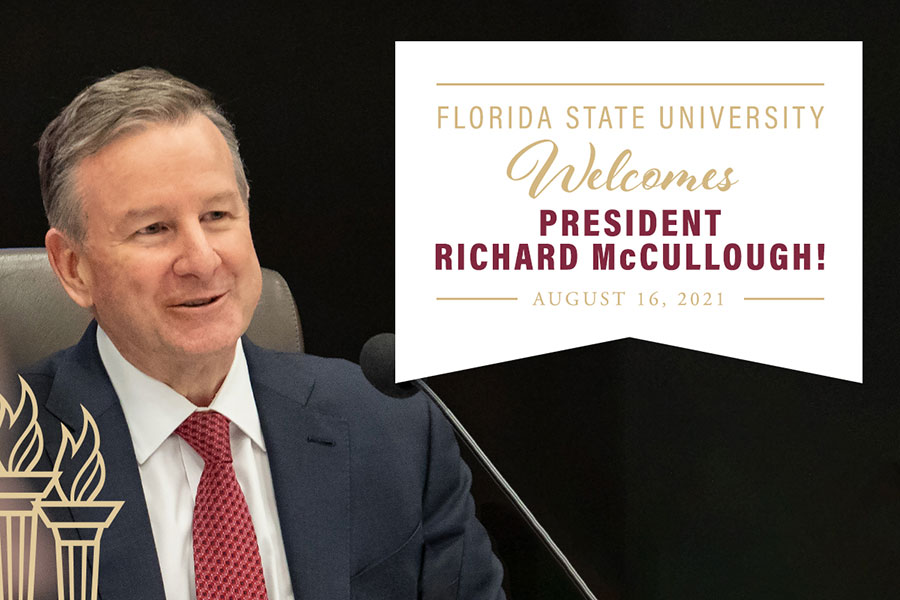 Welcome President Richard McCullough