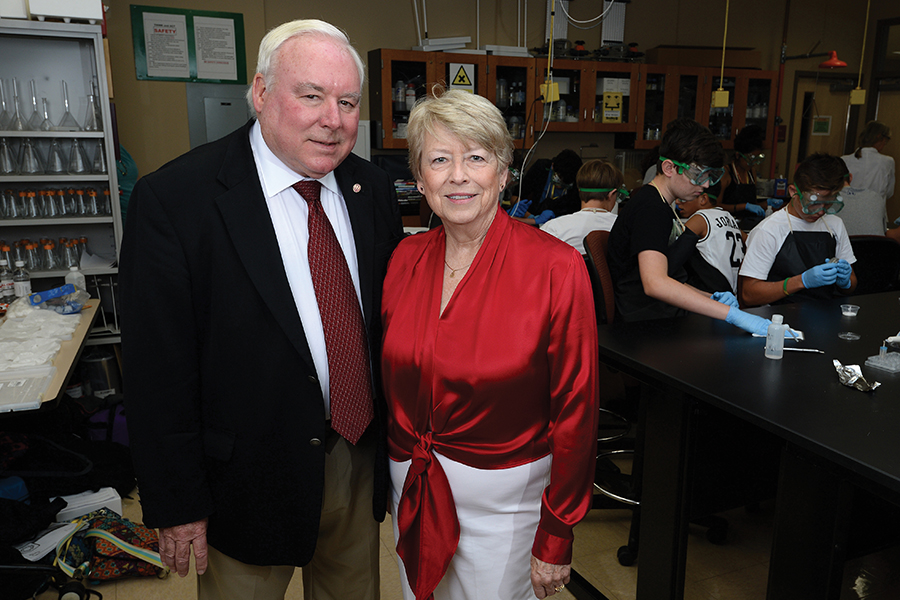 FSU Panama City re-names the Library and Learning Center the “Dr. and Mrs. James T. Cook Library and Learning Center” in honor of Jim and Jan Cook