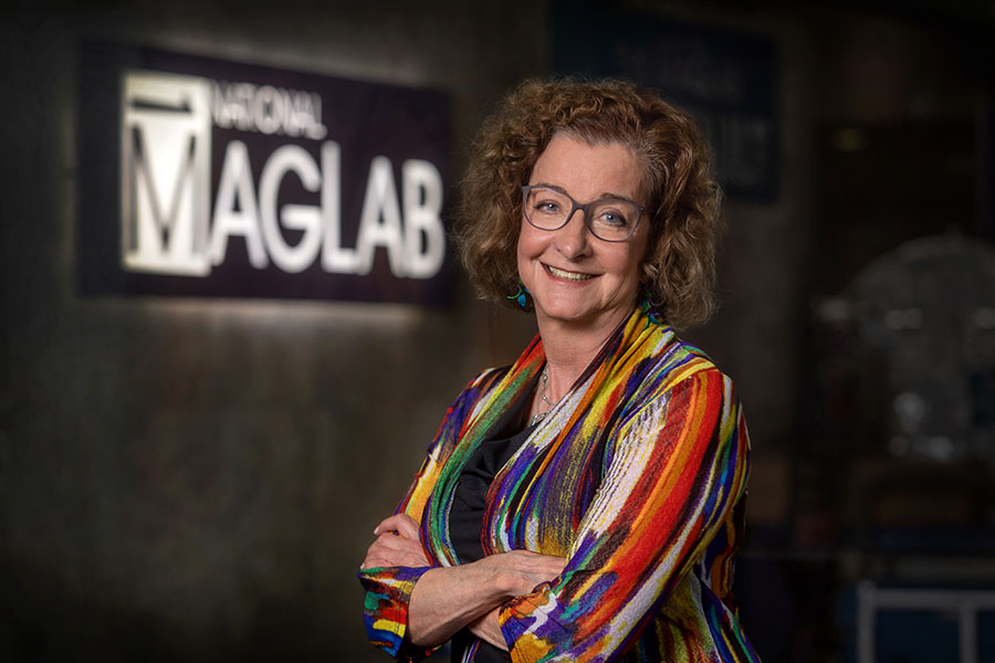 Laura Greene is the Chief Scientist at the National High Magnetic Field Laboratory. She was named by President Biden to the President's Council of Advisors on Science and Technology.