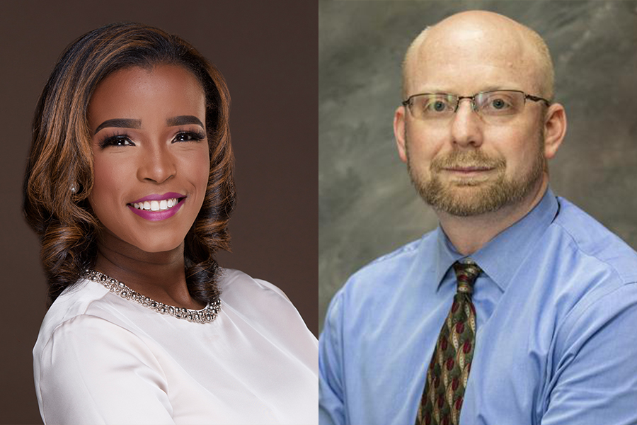 Inika Pierre Williams, director of pre-collegiate programs and the project’s director; David Henry, director of Enrollment and Student Success at FSU PC and co-director of the project