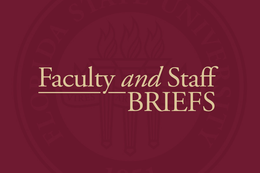 News Briefs: Faculty, Staff Team up for Journal Publication