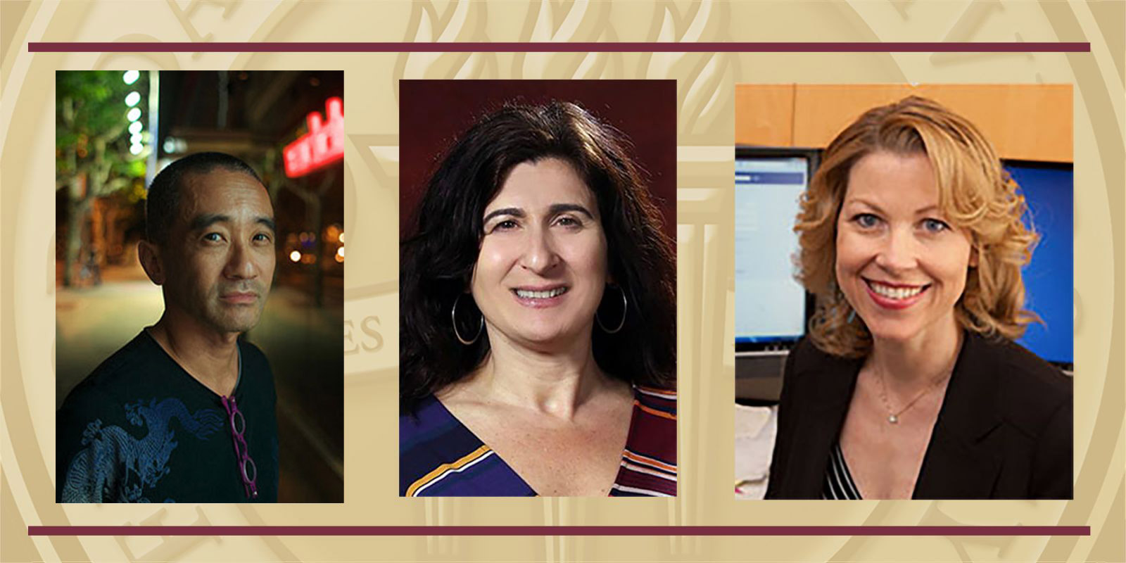 The principal investigators of the project, from left to right: Frankie Wong, McKenzie Endowed Professor in Health Equity Research in the College of Nursing and Founding Director of the Center for Population Sciences and Health Equity; Sylvie Naar, Distinguished Endowed Professor in the College of Medicine and Founding Director of the Center for Translational Behavioral Science; and Pamela Keel, Distinguished Research Professor in the Department of Psychology in the College of Arts and Sciences.