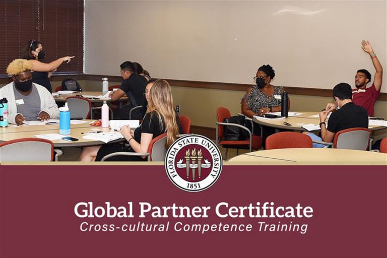Develop Intercultural Skills Earn Your Global Partner Certificate Florida State University News