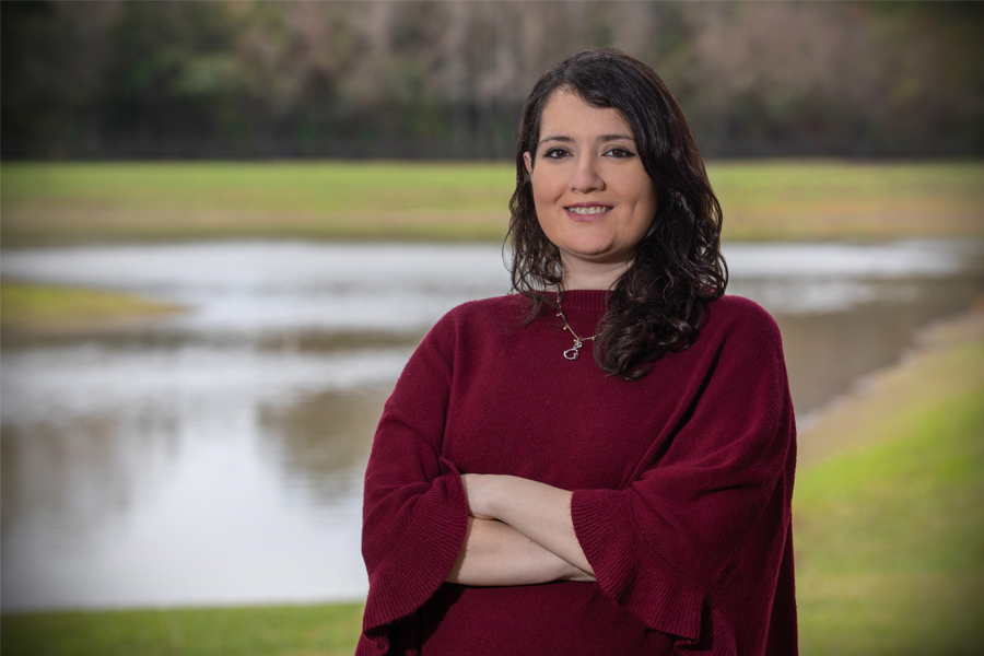 Nasrin Alamdari, assistant professor of civil and environmental engineering at the FAMU-FSU College of Engineering. (FSU Photography Services)