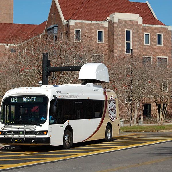 In addition to being more environmentally friendly, Rind said FSU's all-electric bus fleet key plays a key role in reducing vehicle traffic on campus.