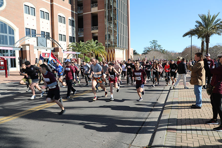 Participants in the 2nd Lt. Justin Sisson 5K Run/Walk for the Fallen will meet on Langford green at 8 a.m. Saturday, Feb. 26.