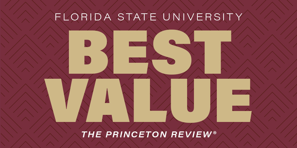 FSU among Top 20 of The Princeton Review's Best Value Colleges