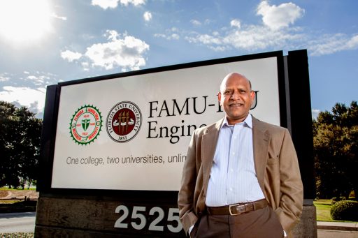 Sastry is the Associate Director of the Pamidi Center for Advanced Power Systems and Professor and Chair of the Department of Electrical and Computer Engineering at the FAMU-FSU School of Engineering.  (Mark Wallheiser / FAMU-FSU School of Engineering)