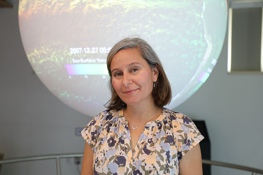 Angela Knapp is an associate professor in the Department of Earth, Ocean and Atmospheric Science.