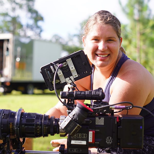 Florida State University’s nationally ranked College of Motion Picture Arts prepares aspiring filmmakers such as graduate student Emma Francis for success in the entertainment industry.