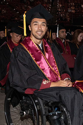 Will Cotter graduated magna cum laude with a degree in biological science from Florida State University this summer.