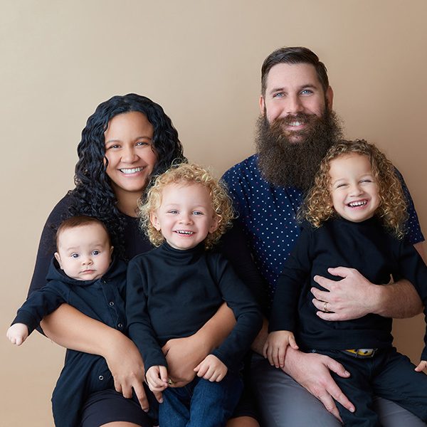Da'Shay Templeton, her husband, Tyler Templeton, and their three children. (Da'Shay Templeton)