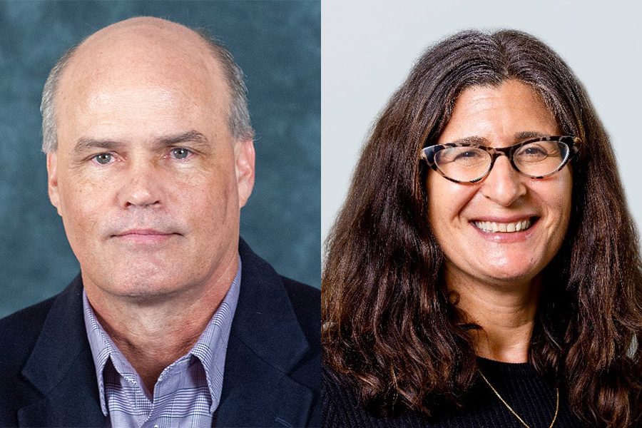 Thomas Joiner, Robert O. Lawton Professor of Psychology and director of the Joiner Lab for the Study and Prevention of Suicide-Related Conditions and Behaviors, and Sylvie Naar, Endowed Distinguished Professor of Behavioral Sciences and director of the Center for Translational Behavioral Science.