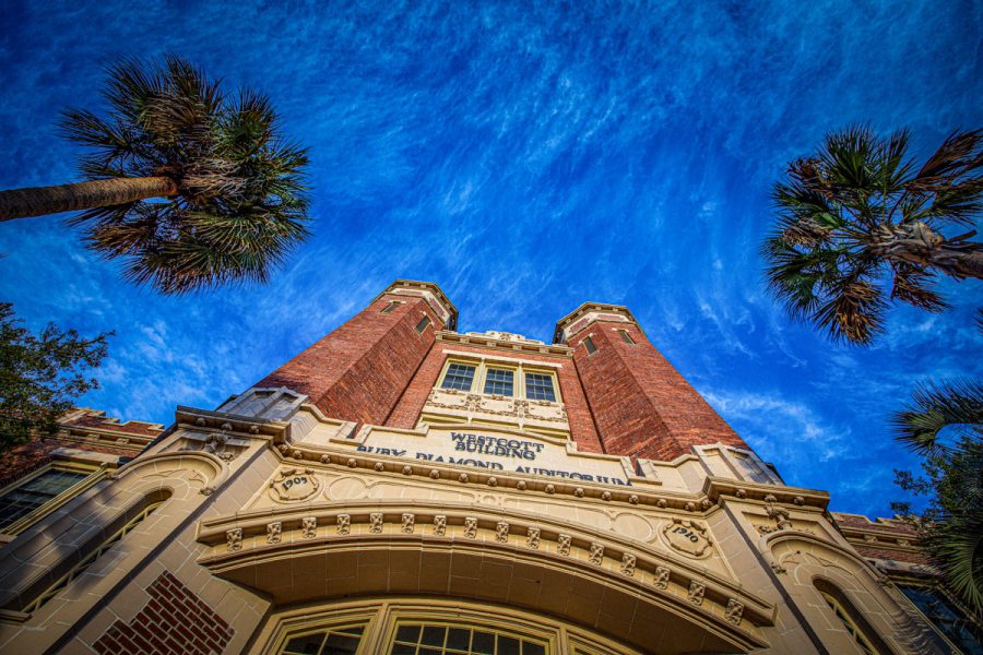 A dreamy perspective of the Westcott Building (FSU Photography Services/Bruce Palmer)