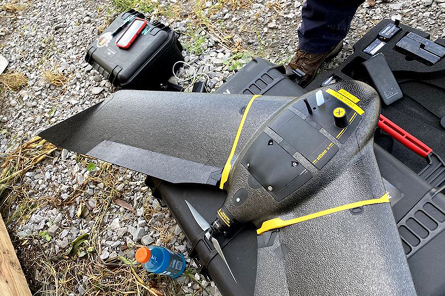 Fixed-wing drones provided urban search and rescue teams real-time data from areas left inaccessible the in the wake of of Hurricane Ian, like Sanibel Island and Pine Island.