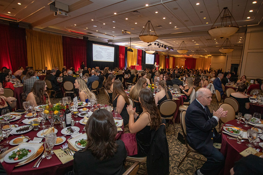 The Dedman College of Hospitality held its 75th Anniversary Gala on Friday, October 21