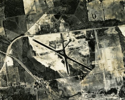 Aerial view of Dale Mabry Field in 1939. Photo courtesy of floridamemory.com.