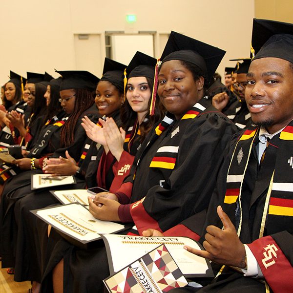 49 students participated in Florida State University’s cultural graduation ceremony, V-rak-ke-ce-tv, this year. (Center for Leadership & Social Change)
