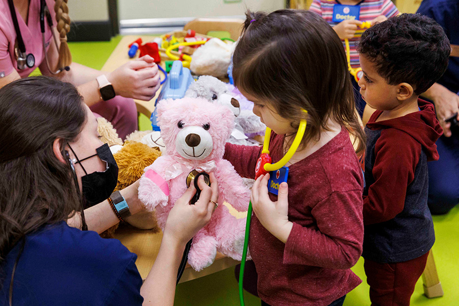 FSU's Childcare & Early Learning Program provides a high-quality care and educational environment for young children that promotes lifelong learning and supports the academic and professional success of students, faculty, and staff.