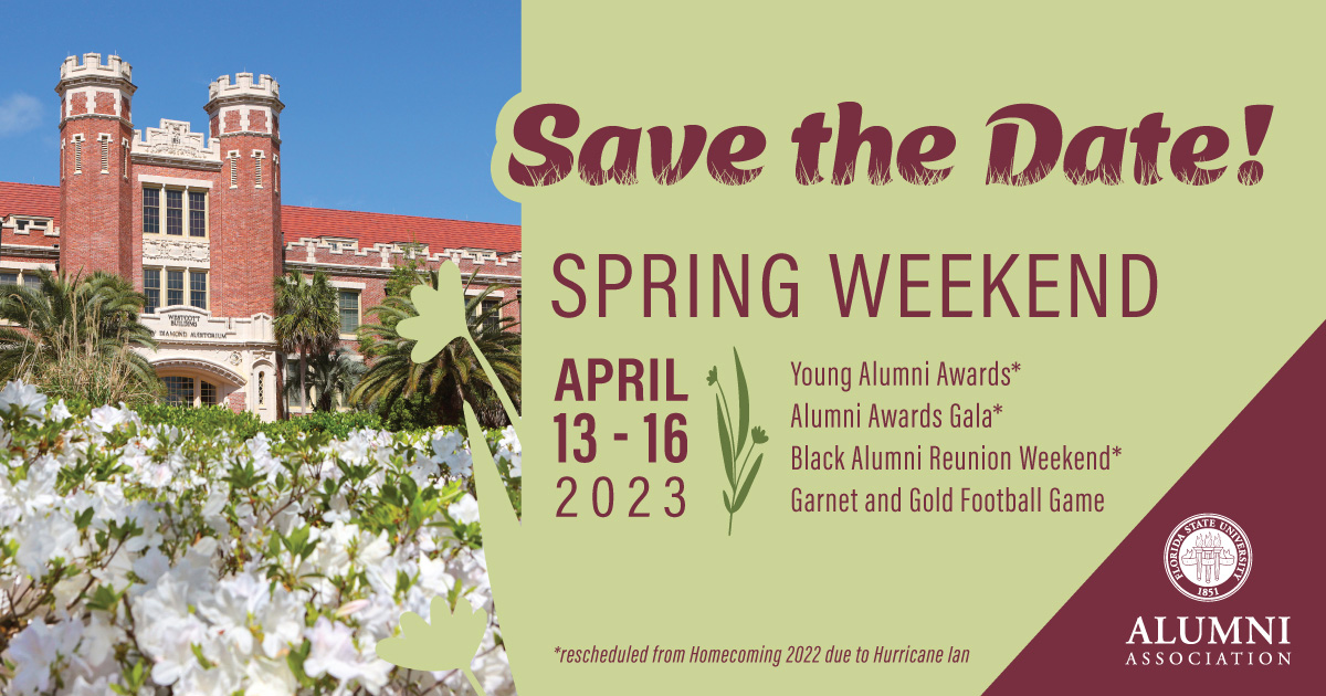 FSU Alumni Association to celebrate alumni through weekend of awards