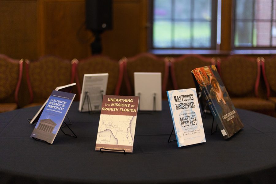 FSU faculty produced more than 70 academic press, trade, textbooks, workbooks or eBooks as well as edited collections, original creative works and CDs in 2022. (Photo by Laura Pellini)